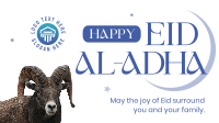 Happy Eid al-Adha Facebook event cover Image Preview