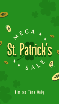 St. Patrick's Mega Sale Facebook story Image Preview