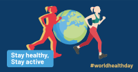 World Health Fitness Facebook Ad Design