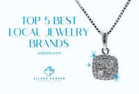 Elegant Necklace Pinterest board cover Image Preview