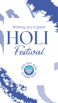 Holi Festival Instagram Story Design