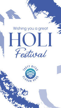 Holi Festival Instagram story Image Preview