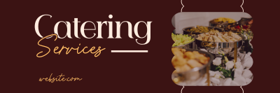 Delicious Catering Services Twitter header (cover) Image Preview