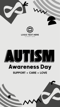 Autism Awareness Day TikTok Video Design