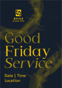  Good Friday Service Flyer Image Preview