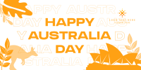 Australia Day Modern Twitter post Image Preview