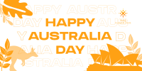 Australia Day Modern Twitter Post Image Preview