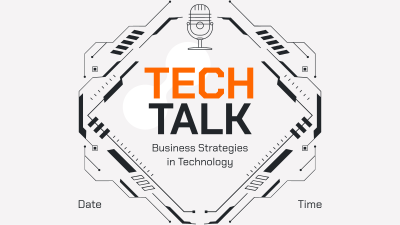 Tech Talk Podcast Facebook event cover Image Preview