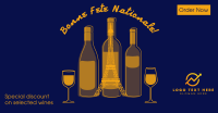 Bastille Day Wine Facebook ad Image Preview