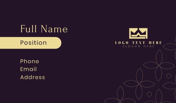 Vintage Style Business Card Design Image Preview