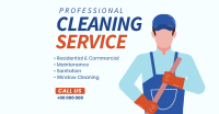 Janitorial Cleaning Facebook ad Image Preview
