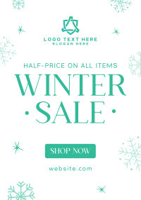 Winter Wonder Sale Poster Image Preview