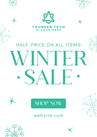 Winter Wonder Sale Poster Image Preview