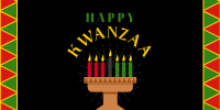 Happy Kwanzaa Twitter Post Design