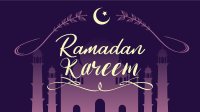 Ramadan Mosque Greeting Video Design