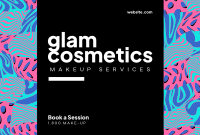 Glam Cosmetics Pinterest board cover Image Preview