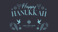 Hanukkah Menorah Video Image Preview