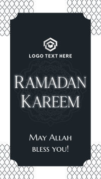 Happy Ramadan Kareem Instagram Reel Design