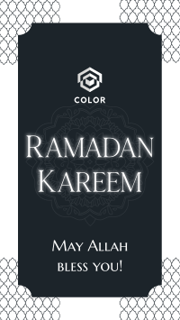 Happy Ramadan Kareem Instagram Reel Image Preview