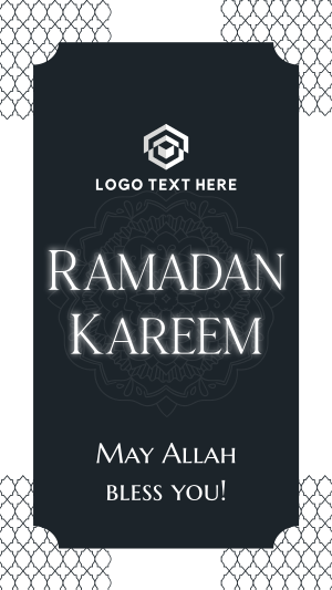 Happy Ramadan Kareem Instagram Reel Image Preview