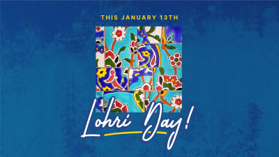 Lohri Tile Facebook event cover Image Preview