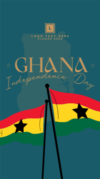 Ghana Freedom Day Facebook Story Design