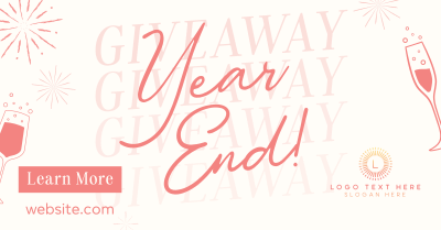 Year End Giveaway Facebook ad Image Preview