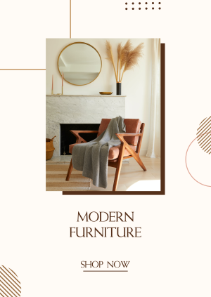 Modern Furniture Poster Image Preview