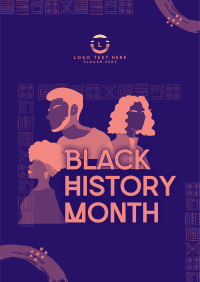 African Black History Flyer Design