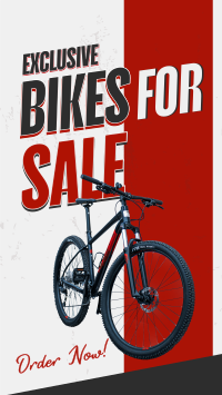 Bicycle Sale TikTok Video Image Preview