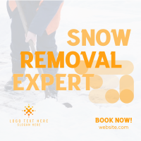 Snow Removal Expert Linkedin Post Image Preview