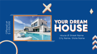 Stay Dream House Facebook Event Cover Design