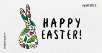 Easter Rabbit Facebook Ad Design