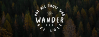 Wanderer Facebook Cover Design