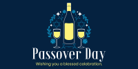 Celebrate Passover Twitter Post Design