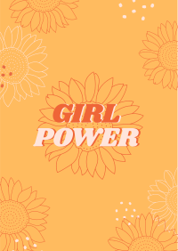 Girl Power Flyer Design