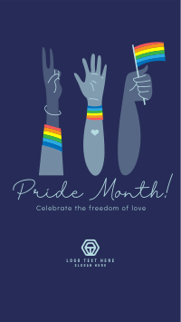 Pride Advocates Instagram story Image Preview
