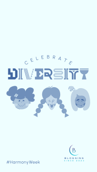 Faces of Diversity Instagram Story Design