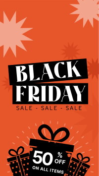 Black Friday Sale TikTok Video Image Preview