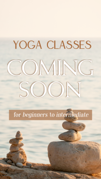 Yoga Classes Coming Instagram Reel Design