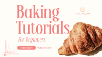 Learn Baking Now Facebook event cover Image Preview