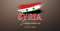 Syria Independence Flag Facebook Ad Image Preview