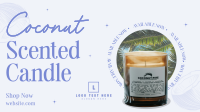 Coconut Scented Candle Facebook Event Cover Preview