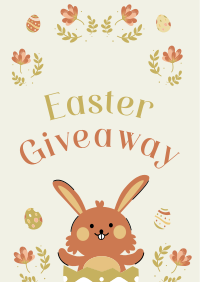Warm Easter Giveaway Flyer Image Preview