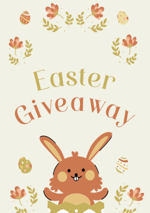 Warm Easter Giveaway Flyer Image Preview