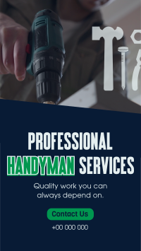 Professional Handyman Services YouTube Short Preview