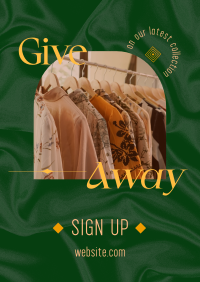 Elegant Fashion Giveaway Poster Image Preview