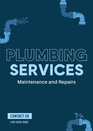 Plumbing Expert Services Flyer Image Preview