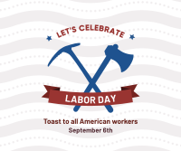 Labor Day Badge Facebook post Image Preview