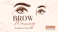 Eyebrow Waxing Service Video Design